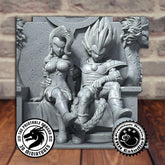 Bulma and Vegeta